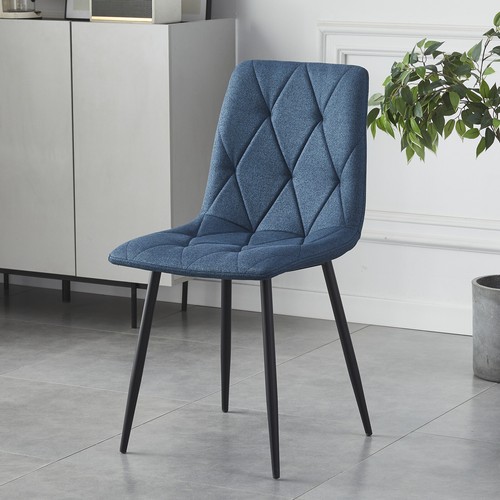 Dining chairs set faux - 4x,