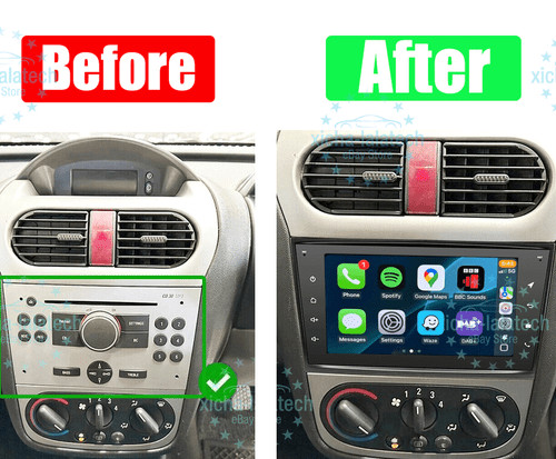 Car stereo for vauxhall - 7",