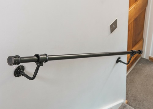 Industrial stair hand rail - industrial,