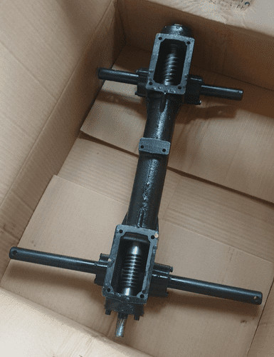 Rotovator axle for mattis - rotovator,