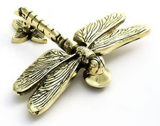Solid Brass Dragonfly Door