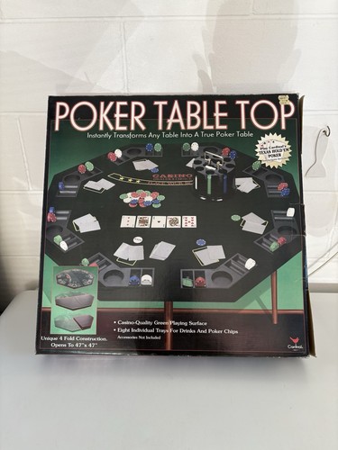 Cardinal poker table top - poker,