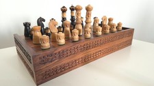 Tagua nut chess set - South America