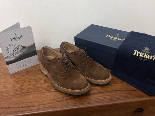 Trickers kudu suede shoes mens - kudu,