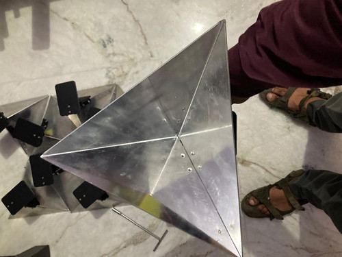 Radar reflector corner 200mm - corner,