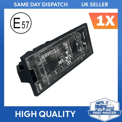 Rear number plate light for - plate,