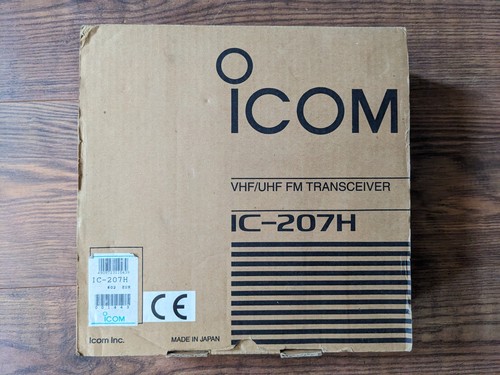 Icom 207h vhf uhf fm - icom,