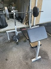 York B520 benchA versatile, compact bench designed for home strength training.
