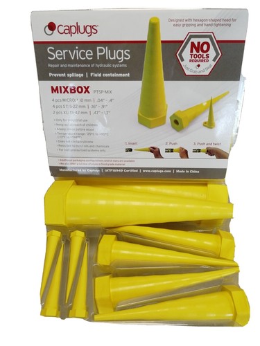 Hydraulic rubber service - service, plugs