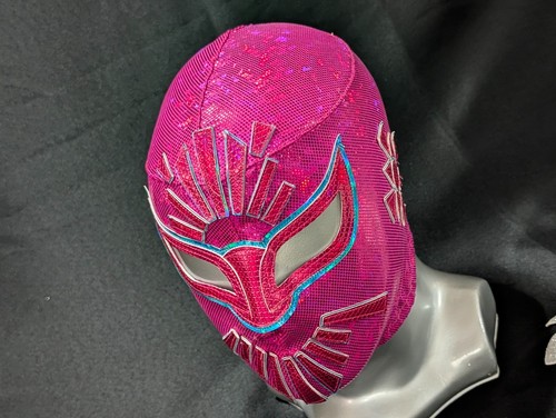 Pink wrestling mask - wrestling,