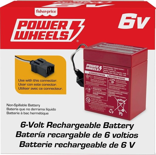 Power wheels volt - power, red
