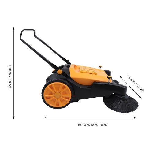 Walk behind sweeper - 41'', walk-behind