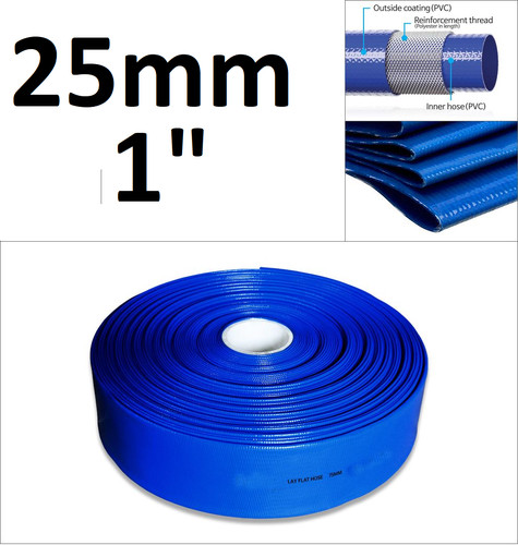 25mm layflat pvc water - 1",