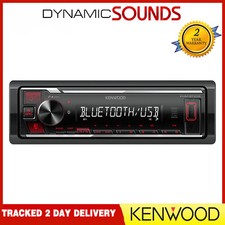Kenwood KMM-BT209 Car Stereo Media Player Receiver With Bluetooth USB AUX Flac