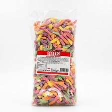 2kg Bebeto Sour Neon Worms