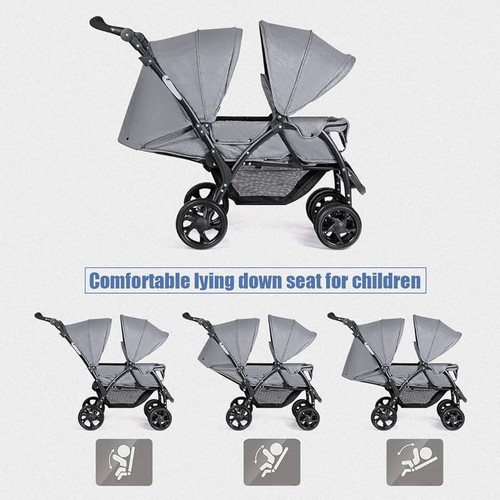 Twin baby stroller double - stroller, /