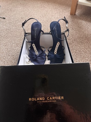 Roland cartier navy - roland, satin