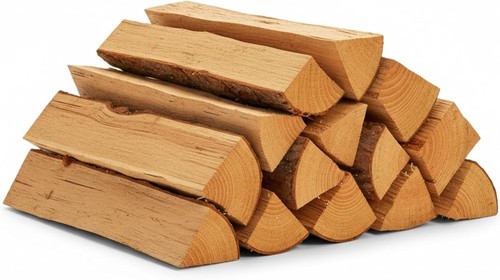 Kiln dried softwood logs - dried,
