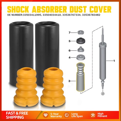 Shock absorber dust cover kit - shock,