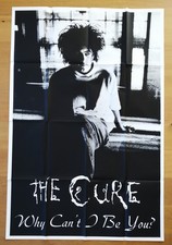 THE CURE why can't i be you ? poster huge 60"x40" new wave gothic '87