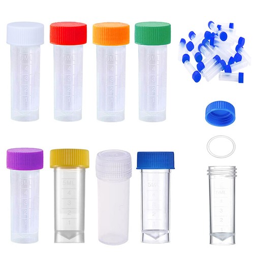 10ml plastic test - 1-, tubes