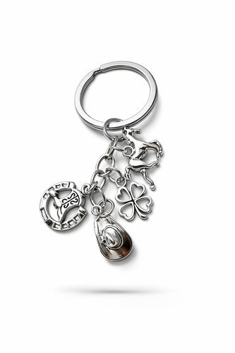 Horse keyring lucky charm - horse,