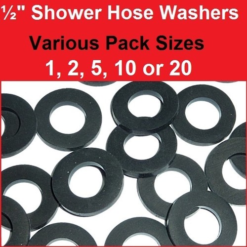 Shower hose washers - ½",