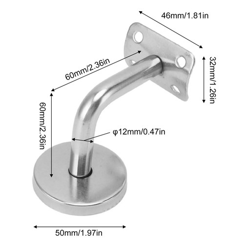 Stainless steel handrail - steel,