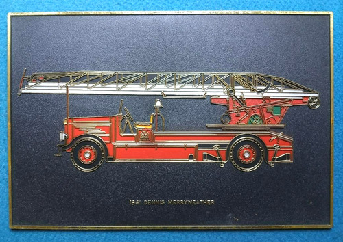 Leicester fire service plaque - leicester,