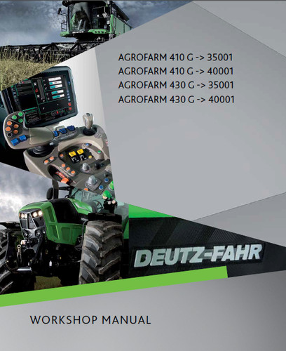 Deutz fahr agrofarm - 430, g
