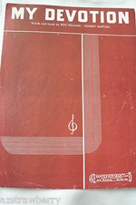 VTG 1942 Piano Word & Music My
