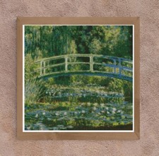 Monet Japanese Bridge Counted