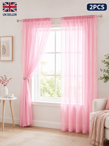 Pair sheer voile - 2,