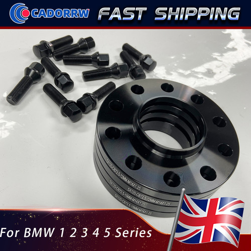 12mm 15mm black alloy - +, 2x