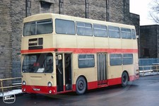 Bus Photo - Yelloway (clapped out deckers era) TGX701M DMS in Halifax Jan 1987