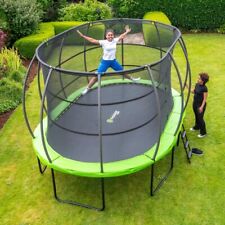 Trampoline Oval With Safety