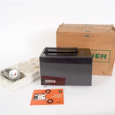 BAUER T1S SUPER 8mm CINE PROJECTOR  BOXED With INSTRUCTION MANUAL c.1965 TESTED
