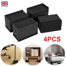 4pcs Heavy Duty Rectangle Bed