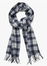 BNWT Gant Herringbone Checked Wool Scarf Guaranteed Original