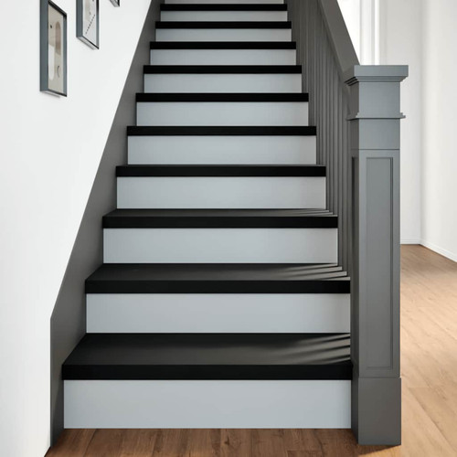 Stair treads solid oak dark - oak,