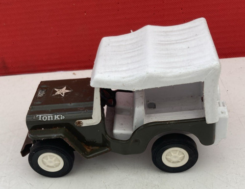 Vintage tonka military jeep - tonka,
