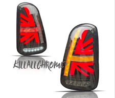 For MINI R53 Smoke Red LED Union Jack Rear tail Lights R50, R52 One Cooper S JCW