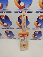 Wooster gold edge Tip Detail and Trim Paint Brush firm 2" m
