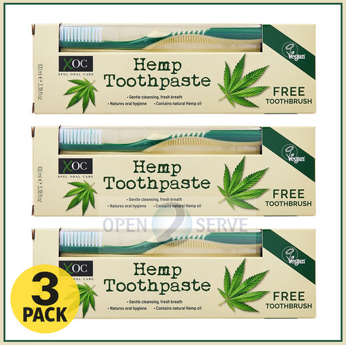 Hemp toothpaste free - toothpaste, +