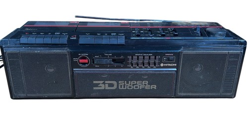 Hitachi trk 3d6e boombox - boombox, 3d