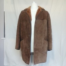 MENS DARK BROWN SHEEPSKIN