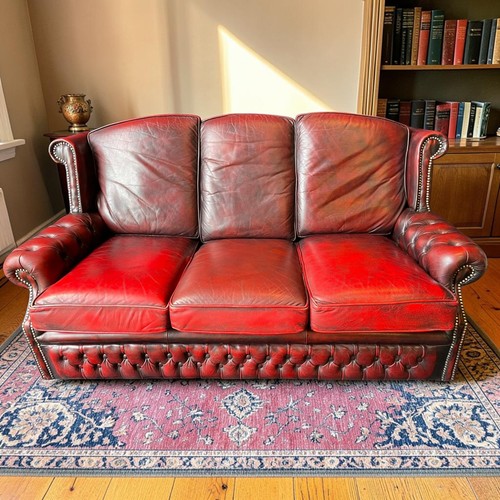 Vintage oxblood genuine - vintage,