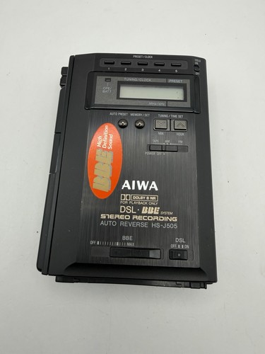 Vintage aiwa j505 - vintage, hs-j505