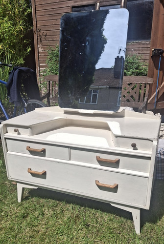 Vintage plan dressing table - g,