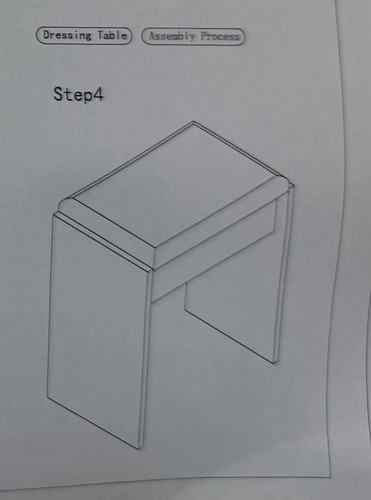 Dressing table stool - dressing,